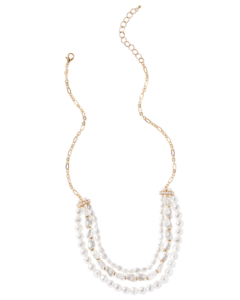 Rows Of Pearls Necklace