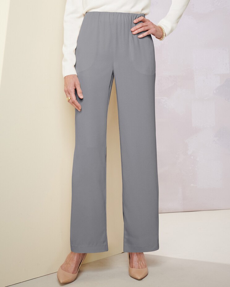 On The Go Crepe Pants image number 1
