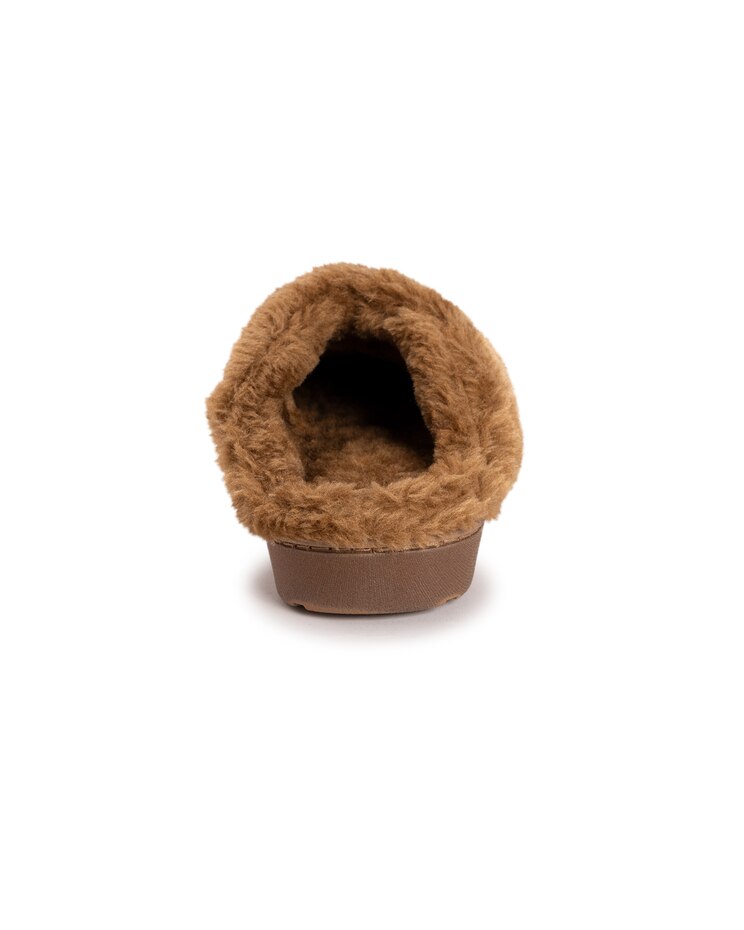 MUK LUKS® Women's Poly Suede Clog Slippers image number 3