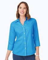 Foxcroft Mary Essential Stretch Non-Iron Shirt thumbnail number 1