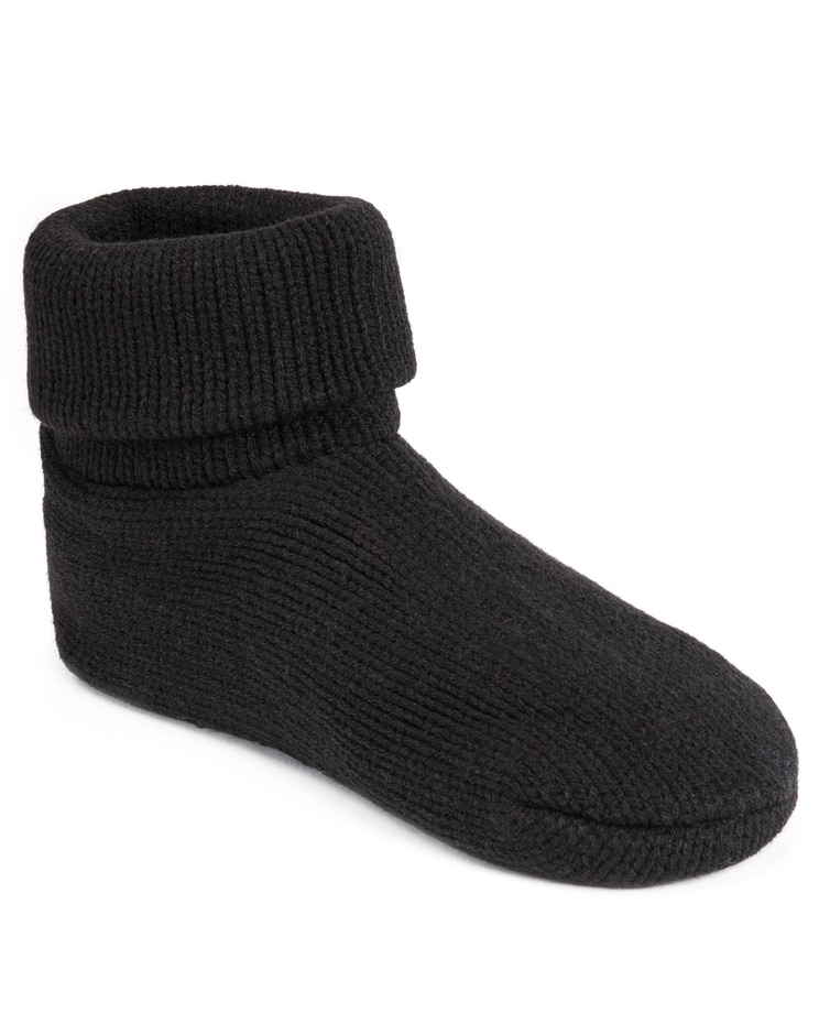 MUK LUKS® Womens Cuffed Slipper Socks Socks image number 1
