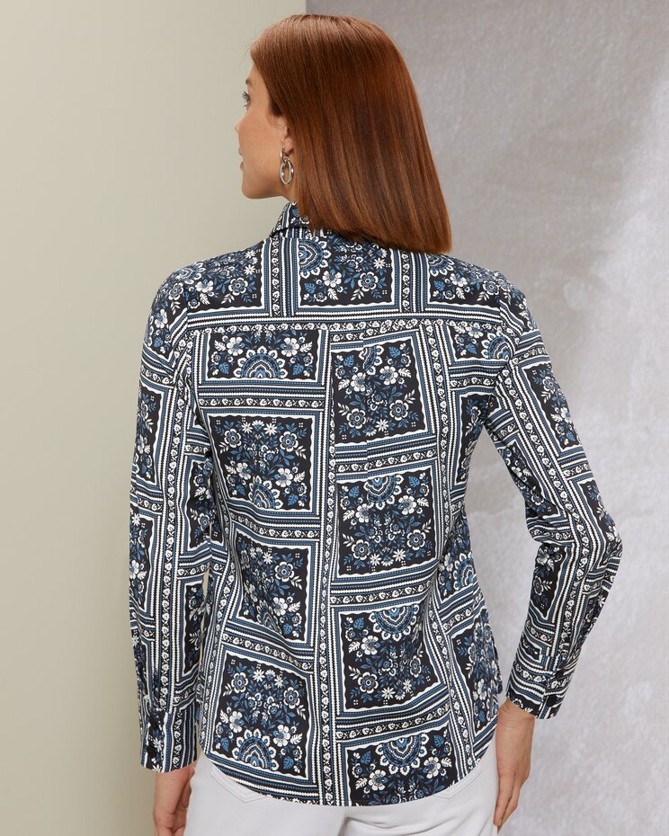 Patchwork Ornate Shirt image number 2