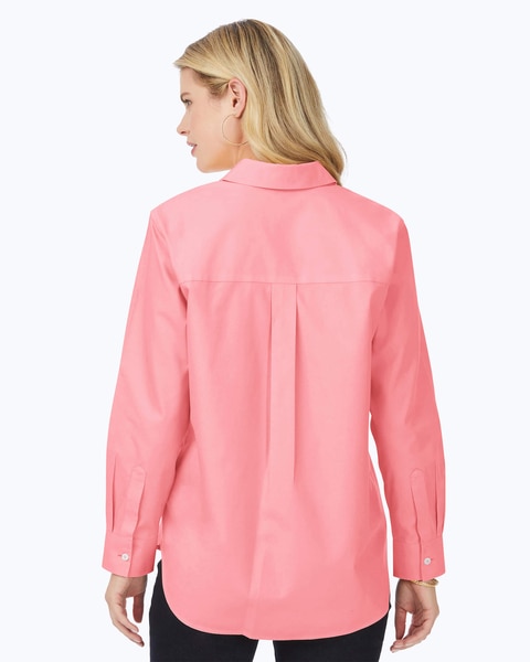 Foxcroft Boyfriend Long Sleeve Shirt