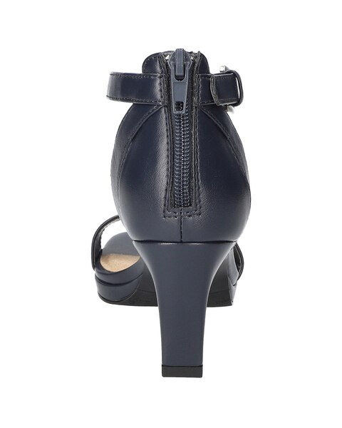Easy Street® Ro Square Toe Heeled Sandals