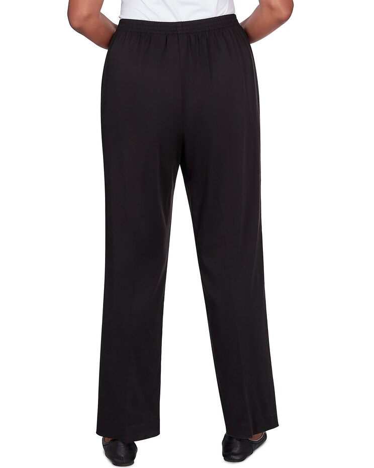 Alfred Dunner® Opposites Attract Average Length Sateen Bottom image number 2