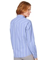Foxcroft Ava Stretch Non-Iron Simply Stripe Shirt thumbnail number 2