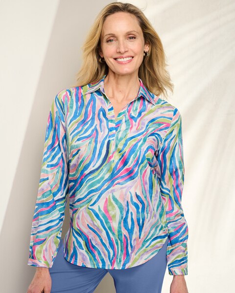 South Beach Stripe Pullover