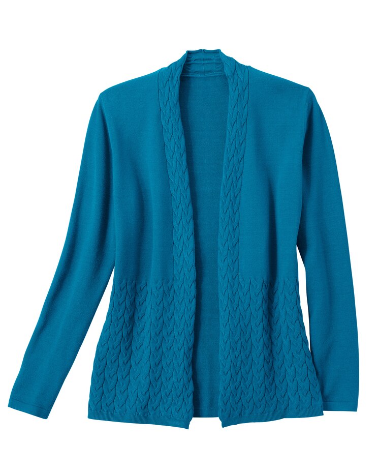 Open Cable Cardigan image number 4