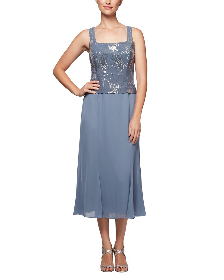 T-length Mock Jacket Dress  image number 2