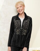 Gilded Velour Jacket thumbnail number 1