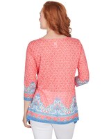 Ruby Rd® Patio Party Knit Emb Marakesh Top thumbnail number 2