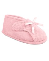 MUK LUKS Soft Ones Micro Chenille Adjustable Bootie Slipper thumbnail number 1