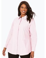 Foxcroft Cici Essential Pinpoint Non-Iron Tunic thumbnail number 3