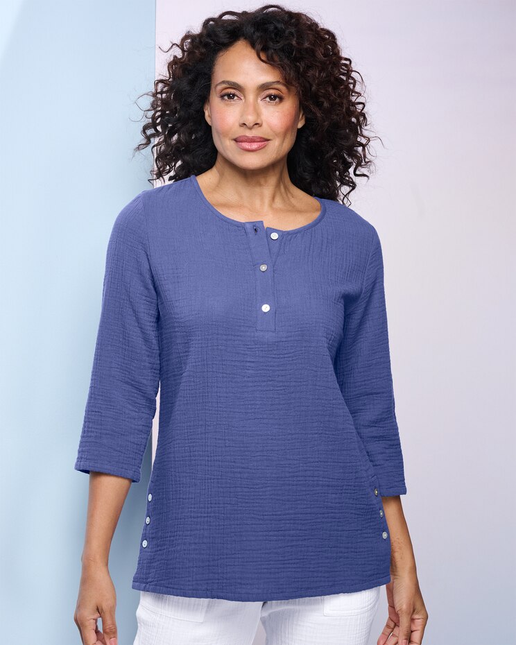 Easy Breezy Solid Tunic image number 1