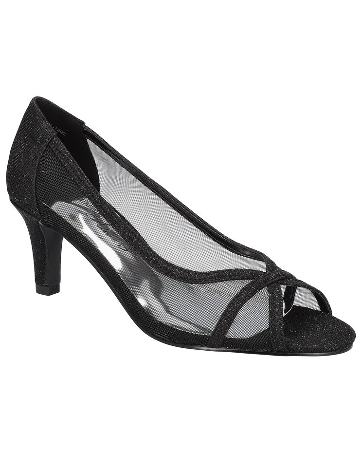 Easy Street® Picaboo Peep Toe Pumps image number 1