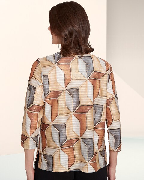 Stained Glass Tee by Alfred Dunner