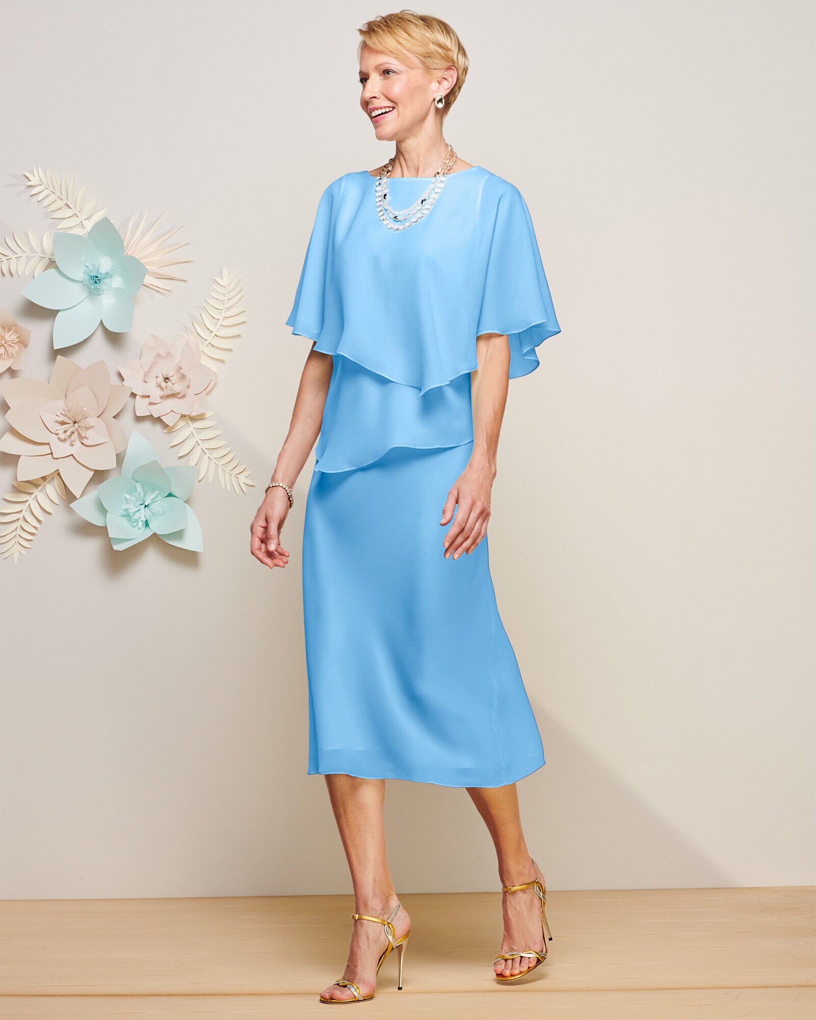 Special Occasion Flirty Two Piece Dress