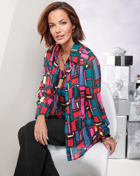Stained Glass Big Shirt & Matching Tank