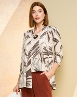 JetSet Stencil Leaf Jacket thumbnail number 1