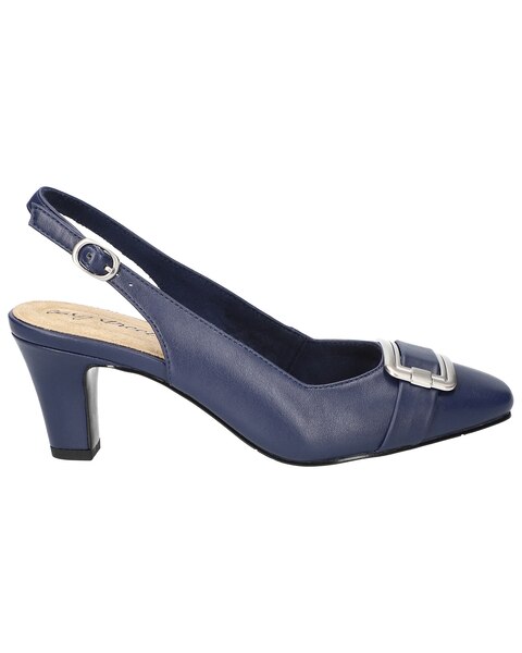 Easy Street® Sway Square Toe Slingback Pumps