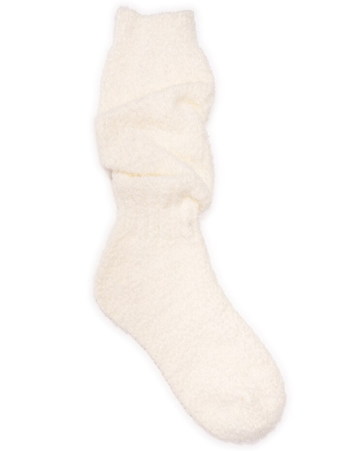 MUK LUKS® Women's Slouch Sparkle Cozy Socks image number 1