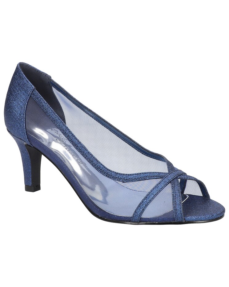 Easy Street® Picaboo Peep Toe Pumps image number 1