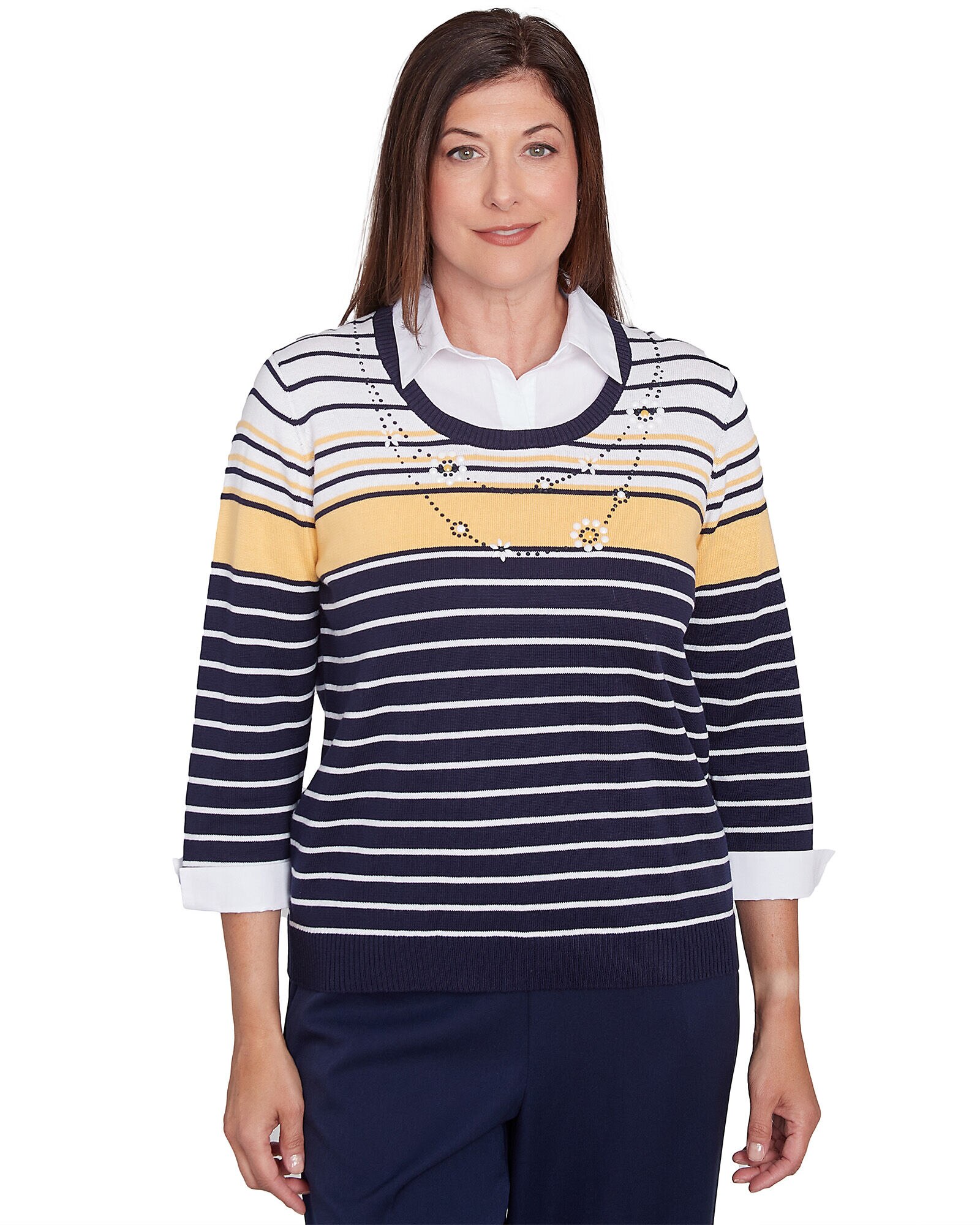 Alfred dunner women's sweaters discount