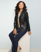 Alfred Dunner Faux Leather Jacket thumbnail number 2