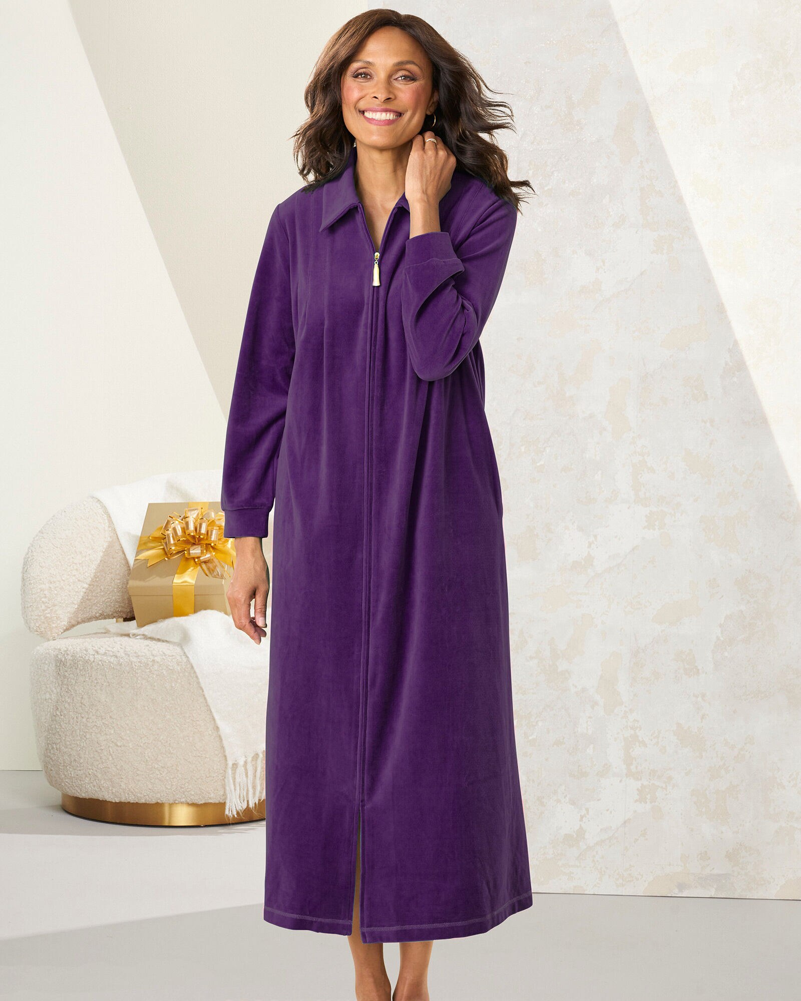 Tassel Velour Robe