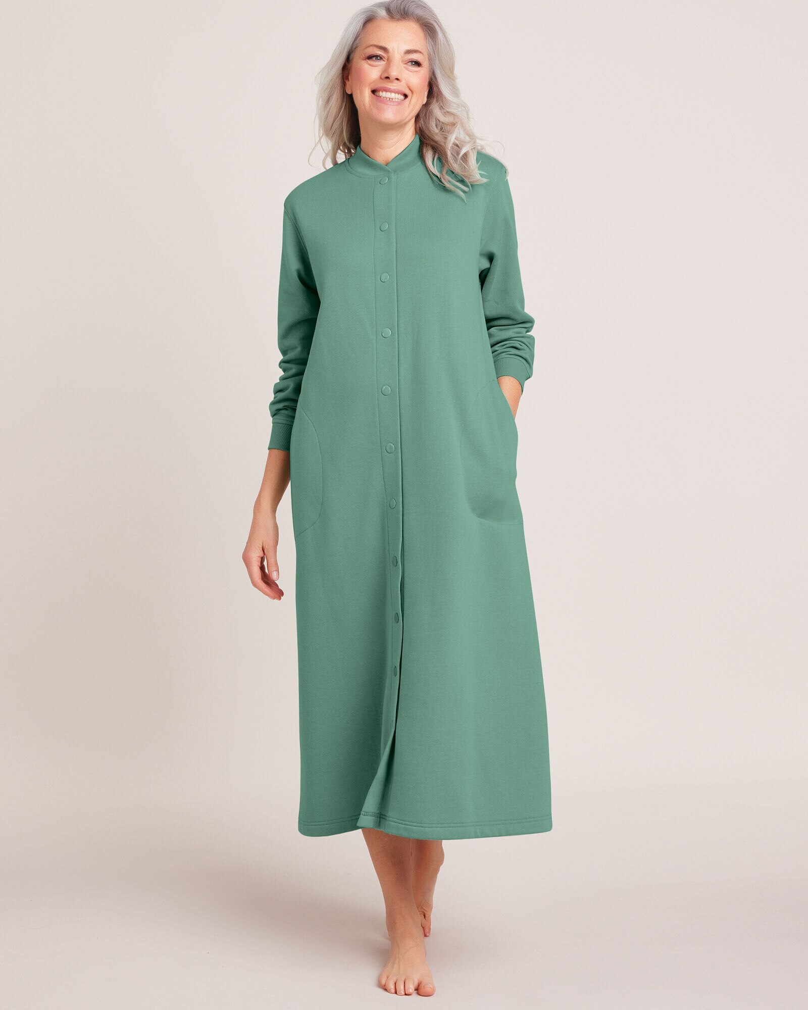 Snap front robe on sale
