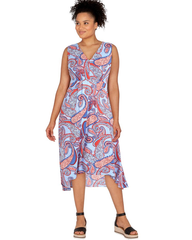 Ruby Rd® Puff Paisley Dress image number 1