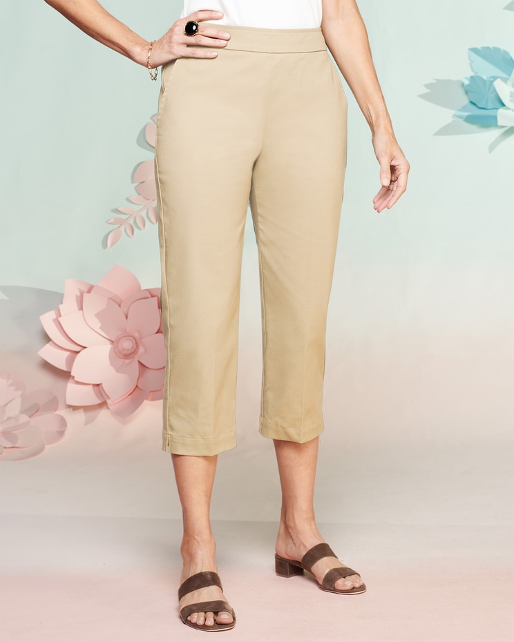 Comfort Stretch Capris image number 1