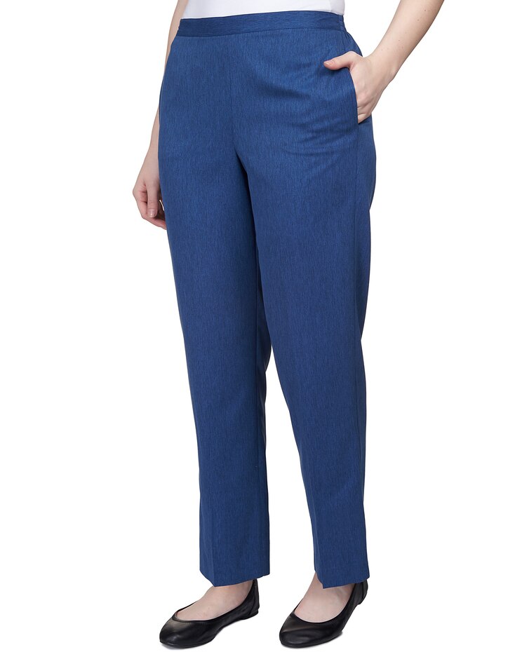 Alfred Dunner® Chelsea Market Easy Breezy Average Length Pant image number 3