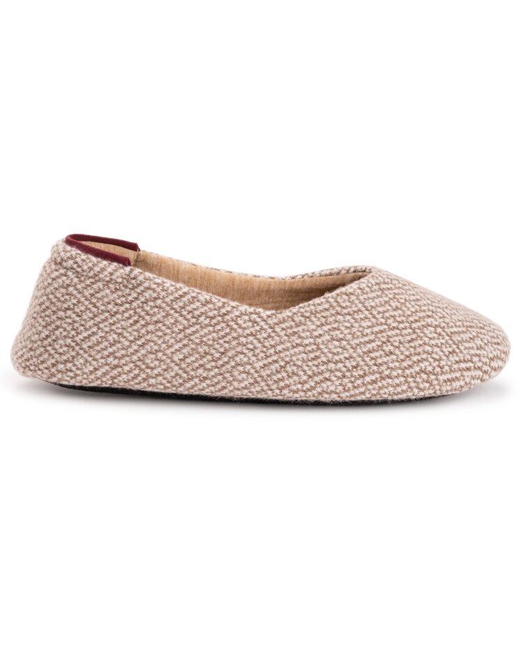 MUK LUKS® Women's Travel Ballerina 2Pr Pack Slippers image number 6