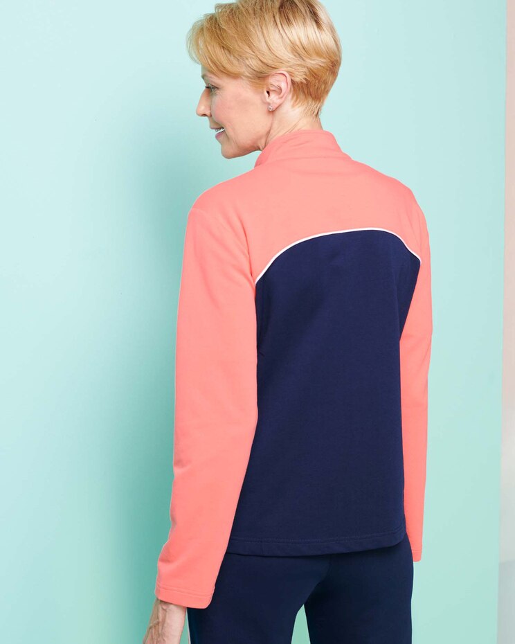 Block Party Long Sleeve Jacket by D&D Lifestyle™ image number 2