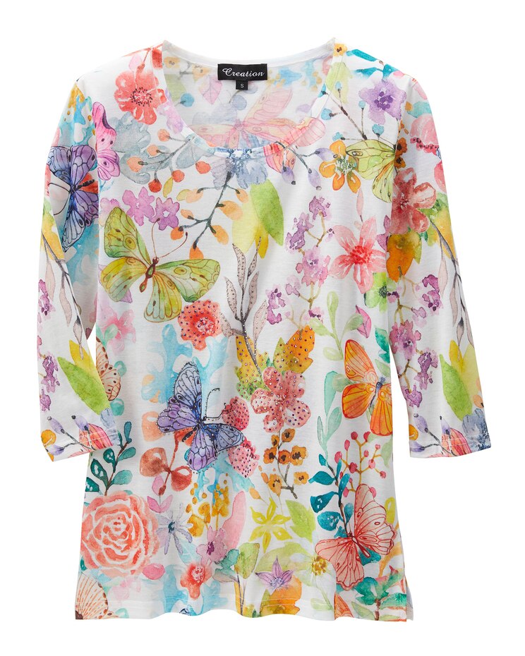 Garden Of Butterflies Tee image number 1