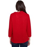 Ruby Rd® Must Haves Knit Cowl Sequin Top thumbnail number 2