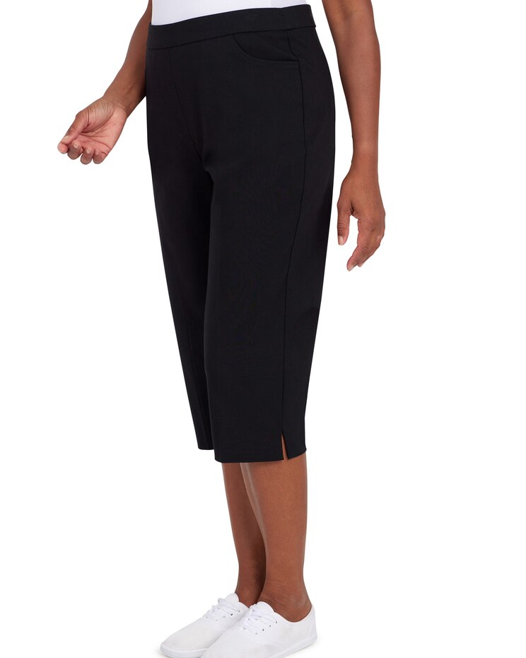 Alfred Dunner® Classic Allure Stretch Clamdigger Capri image number 3