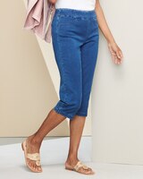Soft Stretch Denim Capri thumbnail number 1