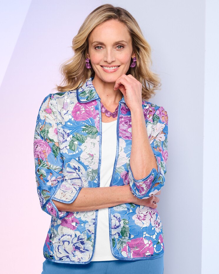 Fresh Cut Floral Jacket image number 1