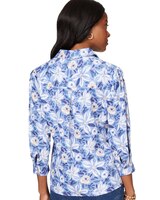 Ruby Non-Iron Brushstoke Blossoms Shirt thumbnail number 2