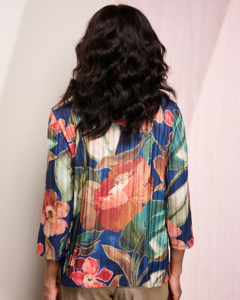 Dramatic Floral Tee
