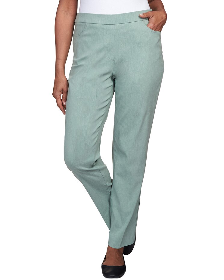 Alfred Dunner® St.Moritz Allure Fly Front Short Length Pant image number 1