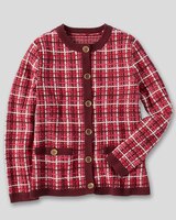 Tweed Cardigan Sweater thumbnail number 2