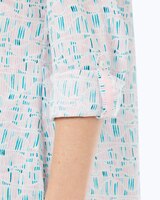 Foxcroft Zoey Long Sleeve Painted Wave Shirt thumbnail number 4