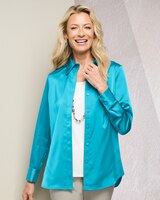 Satin Big Shirt thumbnail number 3