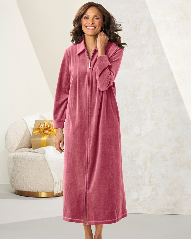 Tassel Velour Robe image number 1