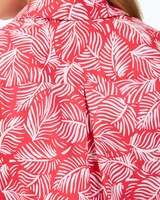 Foxcroft Lucie 3/4 Sleeve Beach Leaves Blouse thumbnail number 5