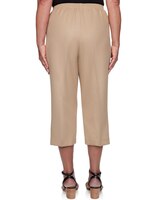 Alfred Dunner® Stretch Waist Accord Capri with Button Hem thumbnail number 4