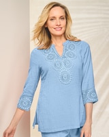 Easy Breezy Crochet Tunic thumbnail number 1